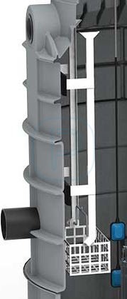 Panier dégrilleur inox pour station SRP1200
